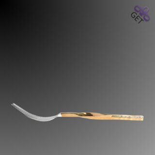 Dinner fork side view Rising Moon cutlery collection