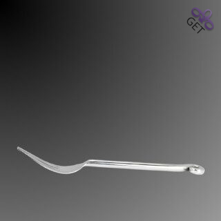Side view dinner fork Swirl Silver Collection